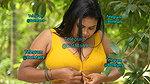 Barsha Opening Yellow Blouse & Showing Massive Side Boobs ~ Naari Magazine Shoot