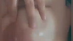 cute Indian selfie girl viral play with big boobs