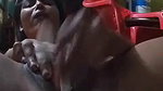 horny Bengali girl viral anal sex with a dildo
