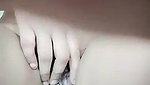Bangla desi horny Young girl rubbing her pussy while recording for lover