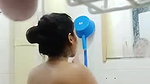 bubbly mallu girl nude bath with hand shower