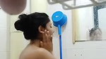 bubbly mallu girl nude bath with hand shower