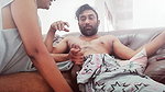 Indian MILF Wife Seducing Husband In Lounge