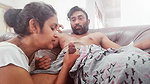 Indian MILF Wife Seducing Husband In Lounge