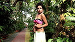Pakhi in Pink Bra & Low Waist Ghagra Teasing in Photoshoot