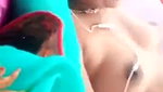 horny aunty video call boob show with a smile