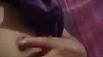 horny selfie girl boob show and viral licking