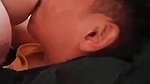 hot wife boob press and sucking by horny husband