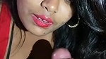 Desi blowjob model Lisa sucking big dick MMS