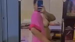busty MILF nude before mirror leaked FSI nude