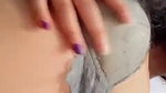 red lips sexy girl boob show viral selfie video