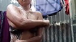 perfect body Bengali village girl nude bath