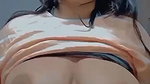 first time topless big boobs showing to lover