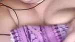 mature MILF boobs show to secret lover viral MMS
