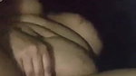horny big boobs MILF rubbing pussy viral clip