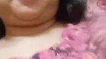 busty aunty topless round big boobs showing