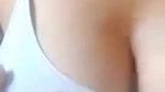 girl in glasses first time boobs show video call