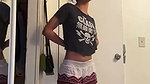 abroad living Desi girl viral boobs show unseen
