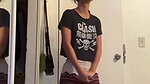 abroad living Desi girl viral boobs show unseen