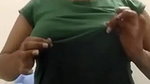 topless Indian GF pressing big boobs viral show