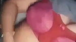 horny girlfriend topless big boobs playing