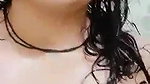 wet round boobs chubby girlfriend nude bath