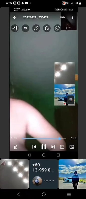 GF nude video call sex chat recorded by lover
