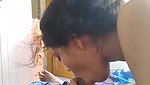 horny wife Indian blowjob to husband in naked