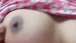 innocent girl boob show and hairy pussy expose