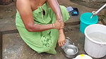 village bhabhi outdoor nude bath before Devar