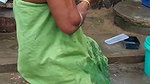village bhabhi outdoor nude bath before Devar