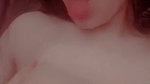 boob show Desi girl licks nipple in horniness