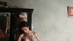 stripping to nude hot wife Desi viral MMS