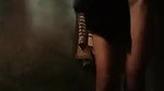 village girl changing dress after nude bath