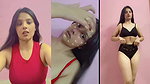 Extremely Beautiful Sexy Indian Girl Stripping Fully Nude Teasing Dont Miss