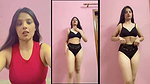 Extremely Beautiful Sexy Indian Girl Stripping Fully Nude Teasing Dont Miss