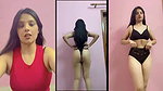 Extremely Beautiful Sexy Indian Girl Stripping Fully Nude Teasing Dont Miss