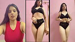Extremely Beautiful Sexy Indian Girl Stripping Fully Nude Teasing Dont Miss