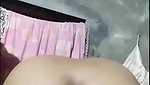 Aunty showing her full body