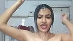 Indian girl bathing vedio
