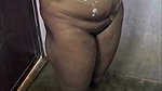 Tamil aunty bathing