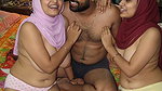 threesome sex two woman in hijab sex with a man in a bedroom in village Randi Tango chamet stripchat onlyfans mix lover amature big boobs double sex fuck money shy park car randi