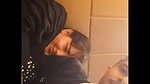 muslim girl blowjob and big boobs press romance with bf