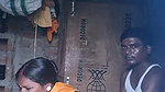 village mature Desi couple sex in standing state