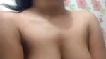 GF striptease video call viral boobs show