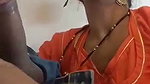 orange nighty bhabhi blowjob in Rajasthani sex