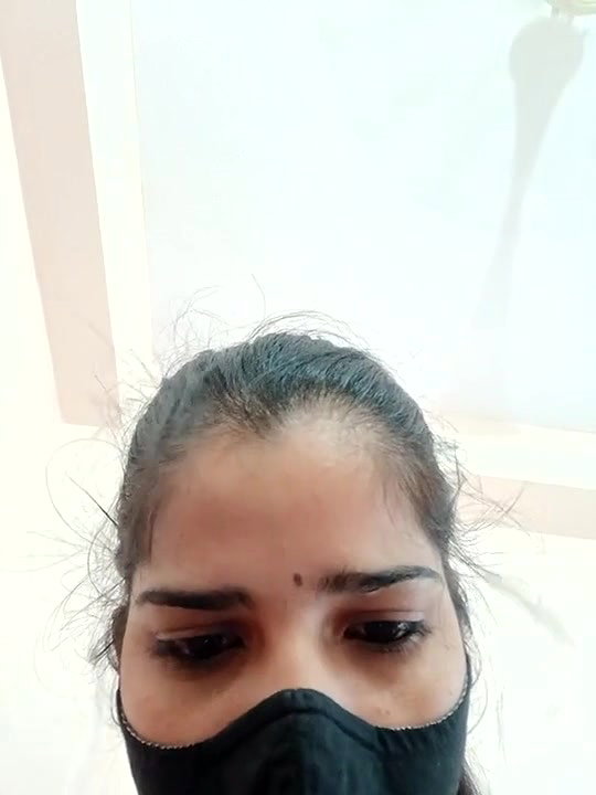 Indian wife live cam showing big boobs like melons