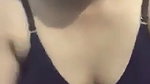 beautiful girl removing bra viral boob press
