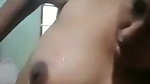 Tamil girl boobs show to lover in viral Tamil sex