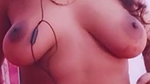 girlfriend pulling big boobs out from dress